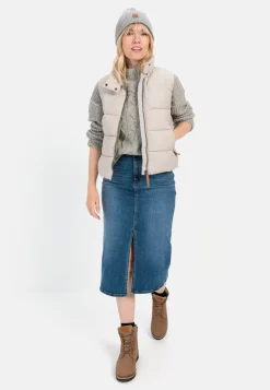 Steppweste aus recyceltem Polyester