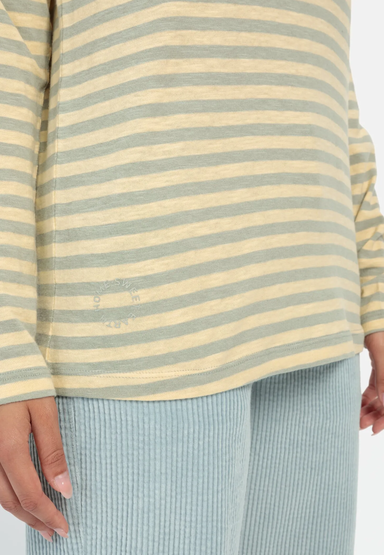 Streifenshirt aus Organic Cotton