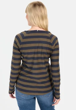 Streifenshirt aus reiner Baumwolle