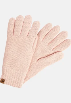 Strickhandschuhe aus einem Baumwoll-Kaschmir-Mix