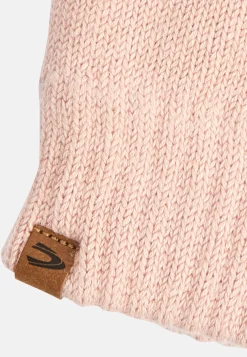 Strickhandschuhe aus einem Baumwoll-Kaschmir-Mix