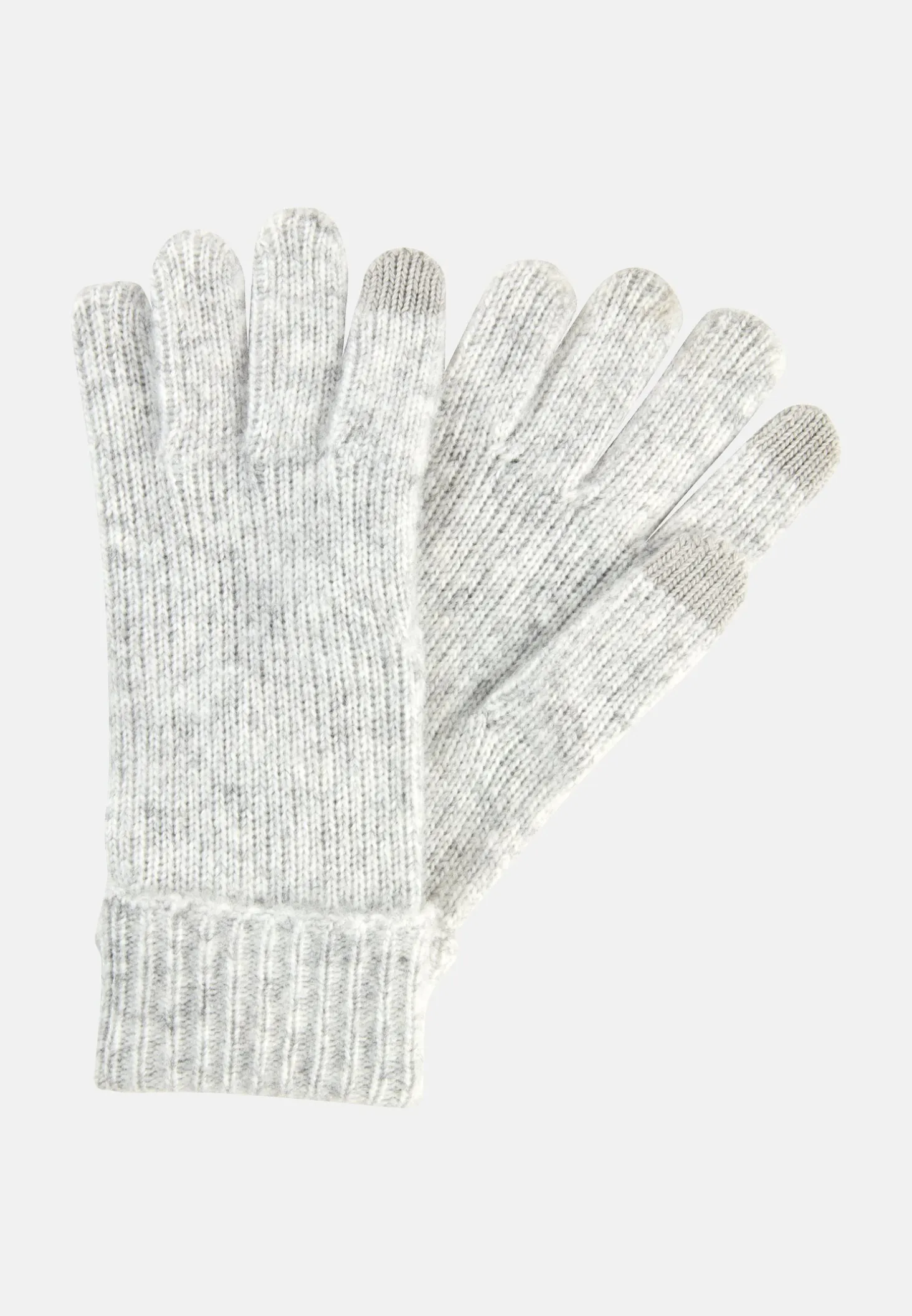 Strickhandschuhe aus weichem Materialmix