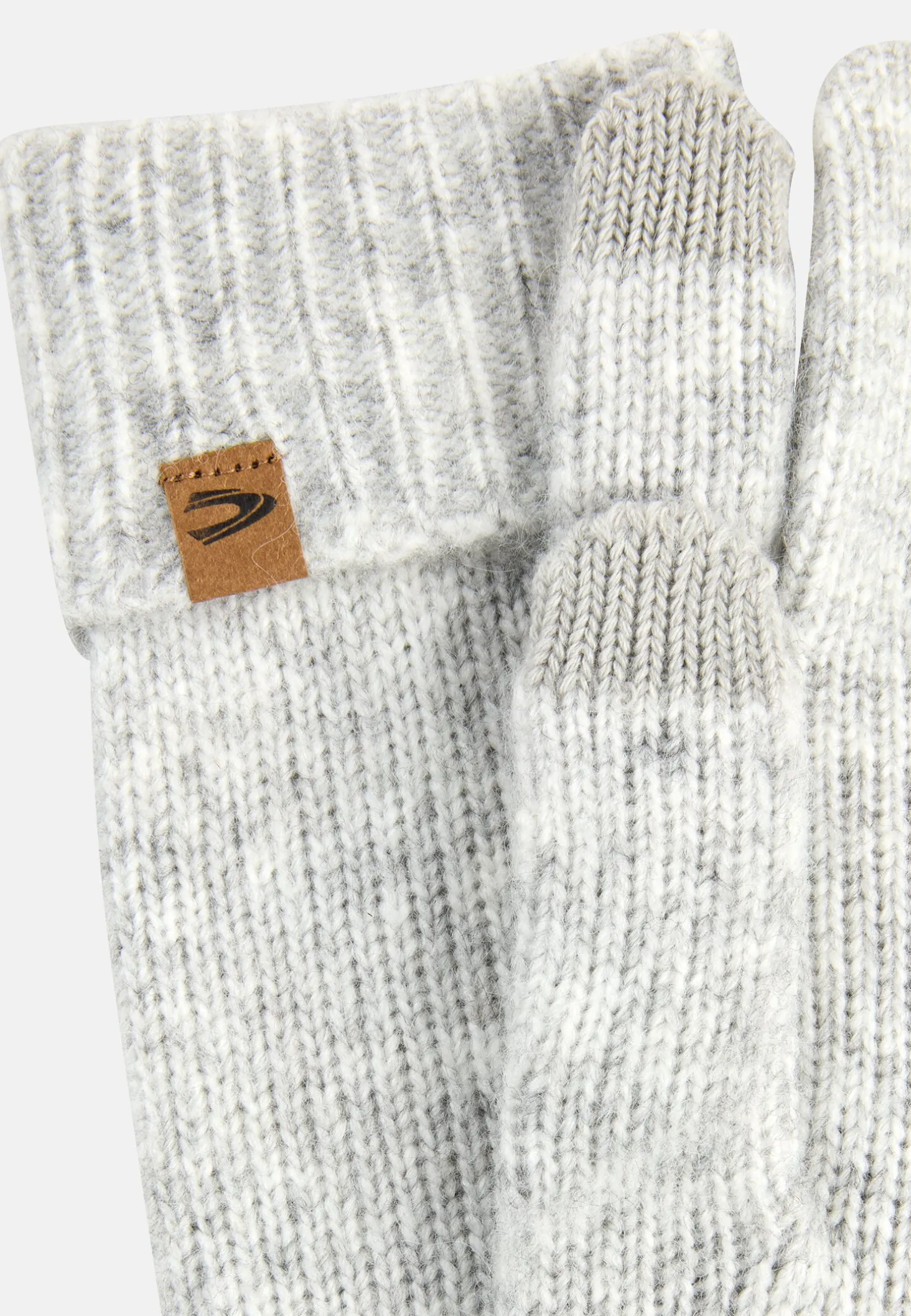 Strickhandschuhe aus weichem Materialmix