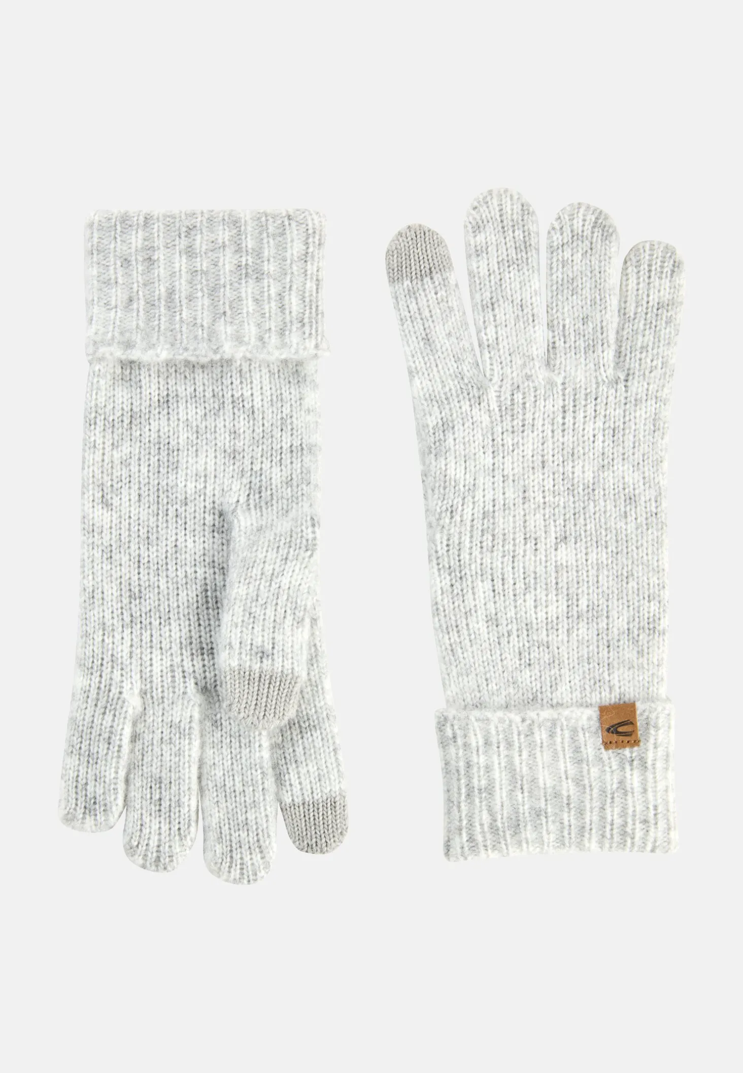 Strickhandschuhe aus weichem Materialmix