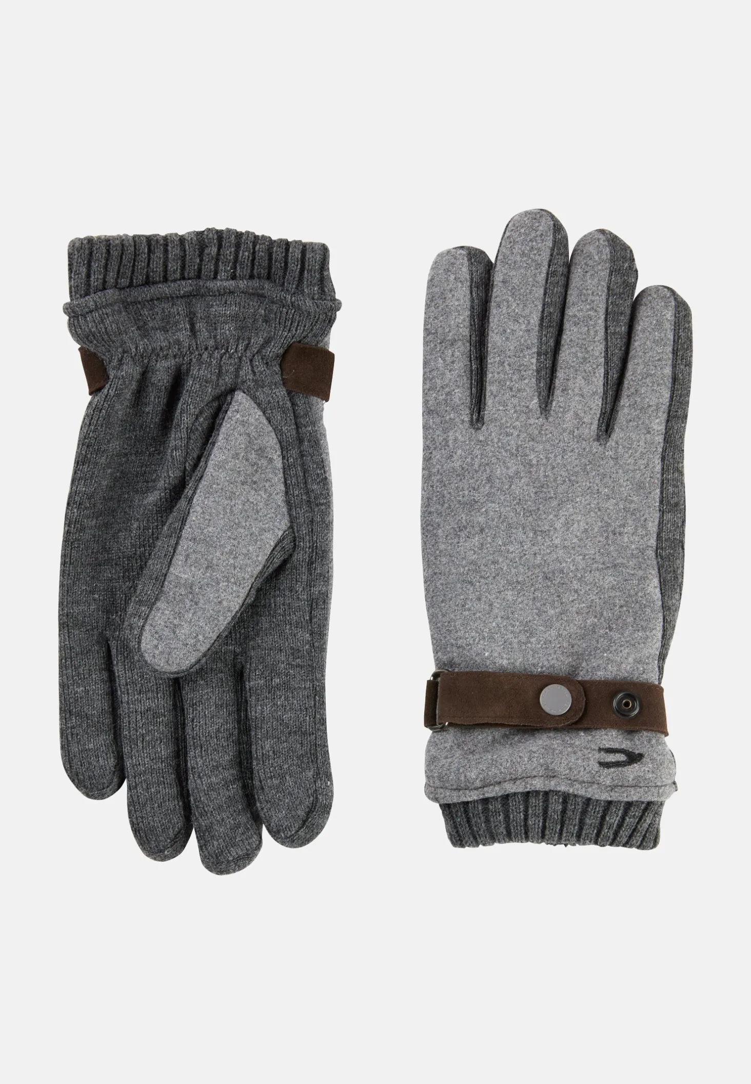 Strickhandschuhe mit Fleecefutter