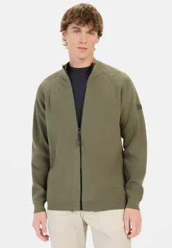 Strickjacke aus atmungsaktivem Polyester