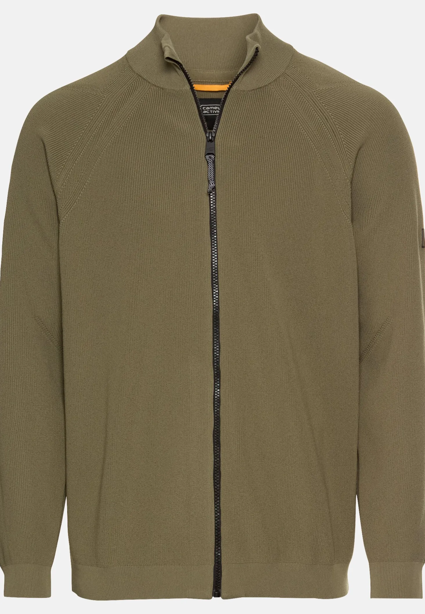 Strickjacke aus atmungsaktivem Polyester