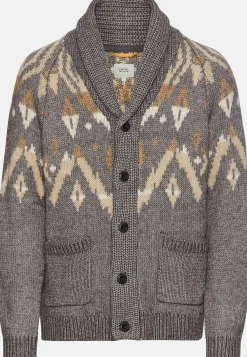 Strickjacke aus Baumwollmix