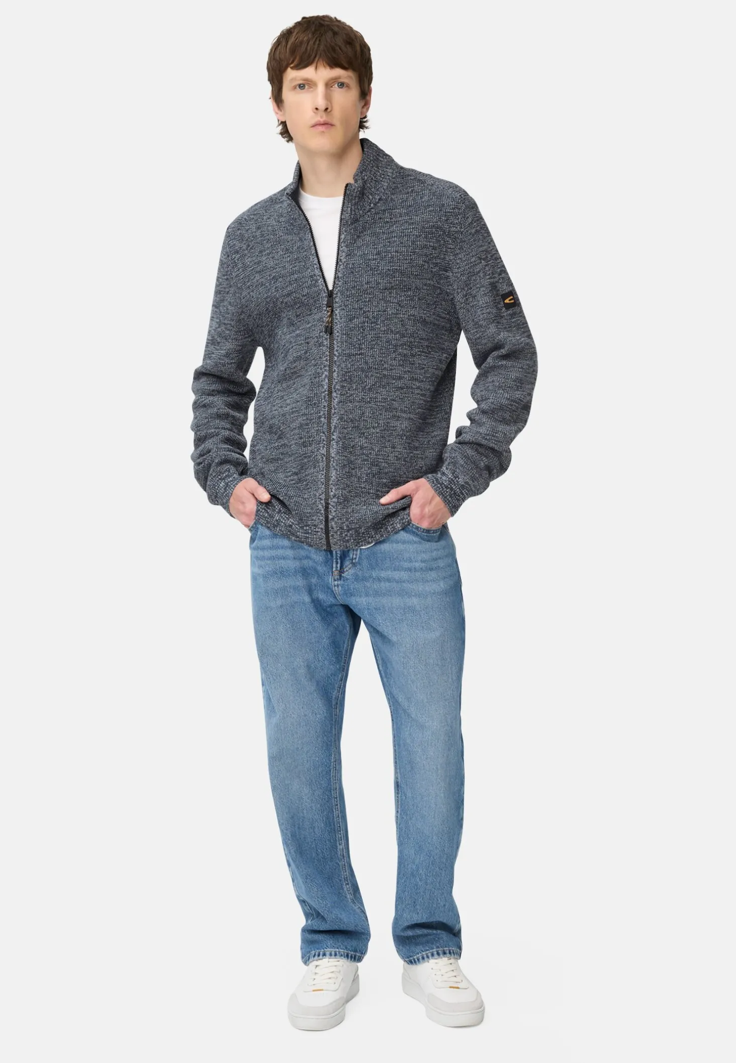 Strickjacke aus einem soften Baumwollmix
