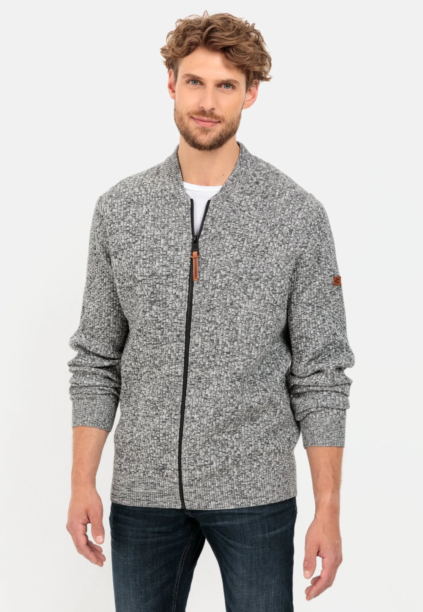 Strickjacke aus einem soften Baumwollmix