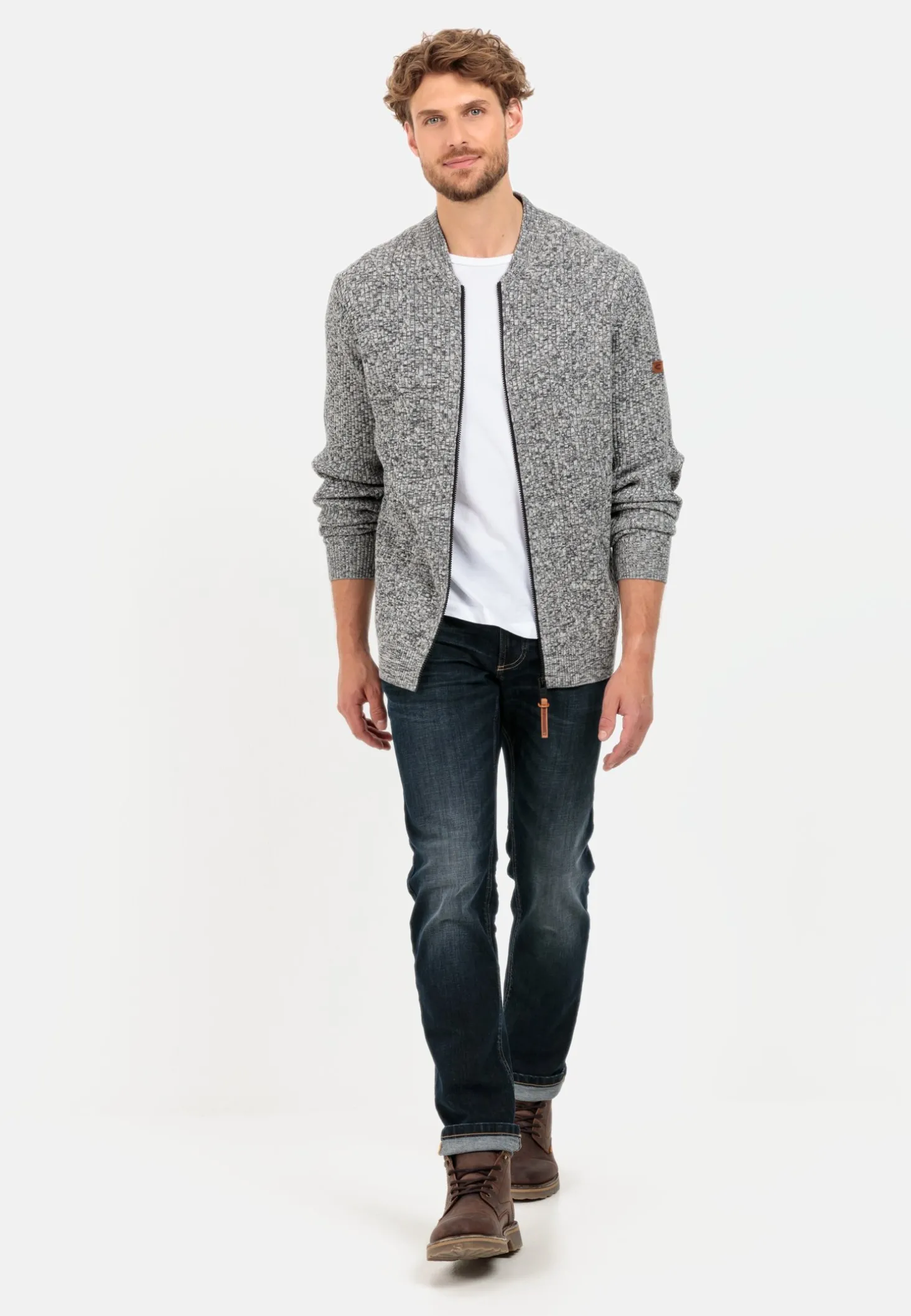 Strickjacke aus einem soften Baumwollmix
