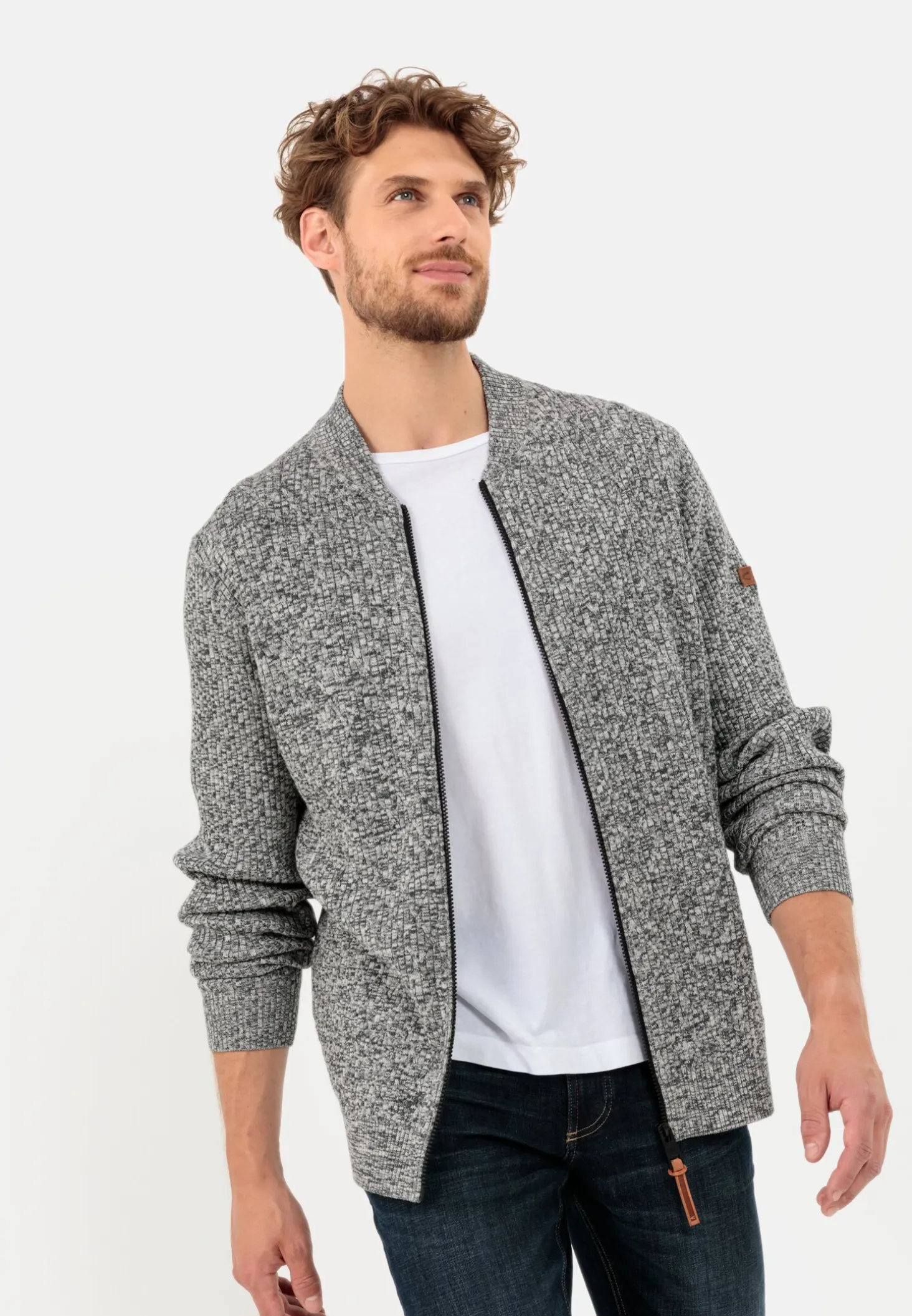 Strickjacke aus einem soften Baumwollmix