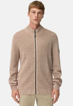 Strickjacke aus einem soften Baumwollmix