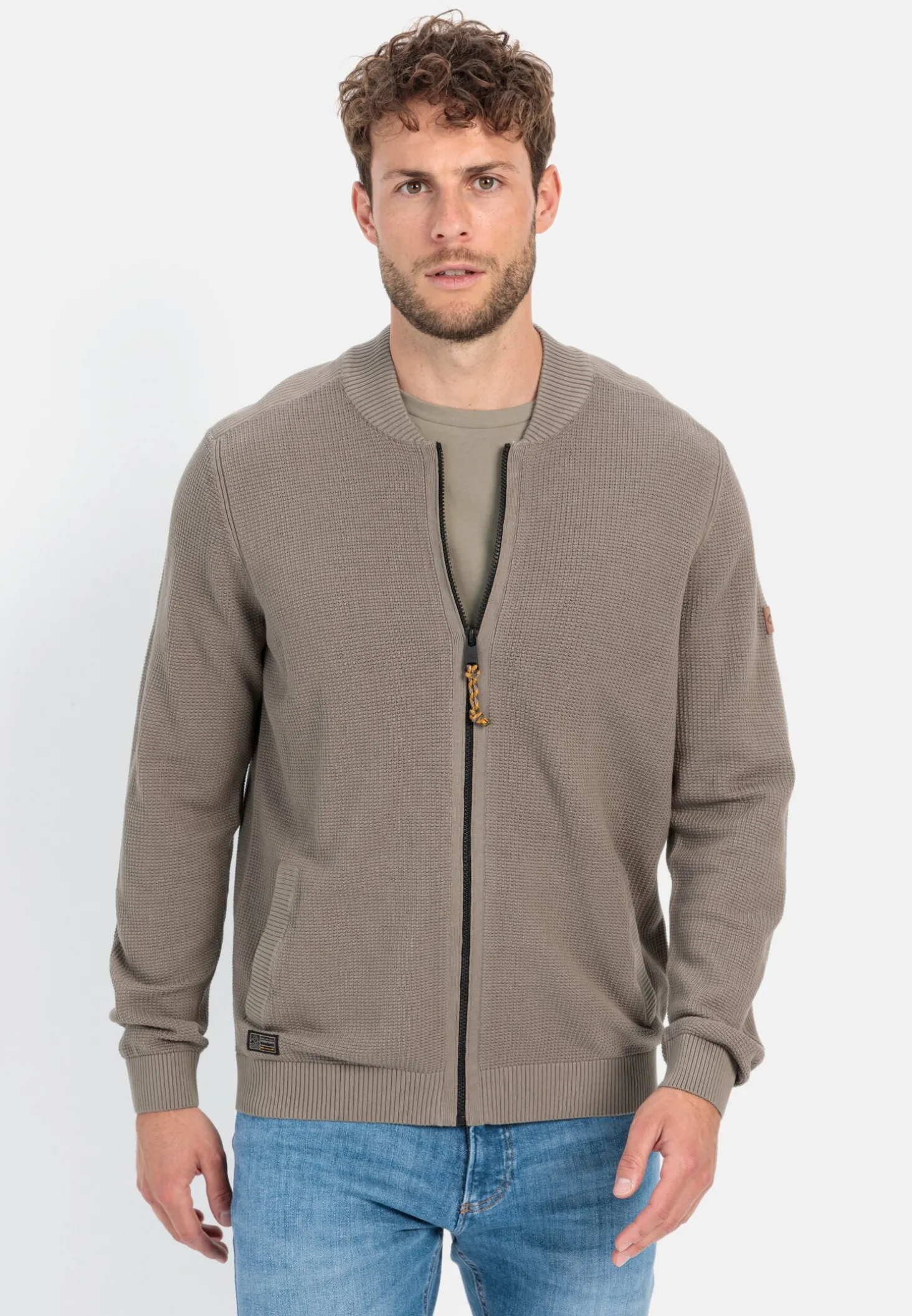 Strickjacke aus zertifiziertem organic Cotton