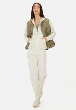 Strickjacke mit Kapuze