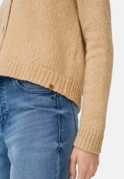 Strickjacke mit Raglanärmeln und Knopfverschluss