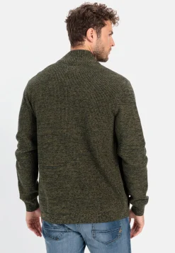 Strickjacke mit Reißverschluss