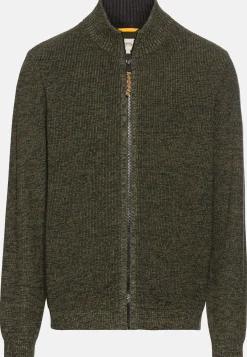 Strickjacke mit Reißverschluss