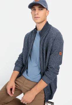 Strickjacke mit Reißverschluss