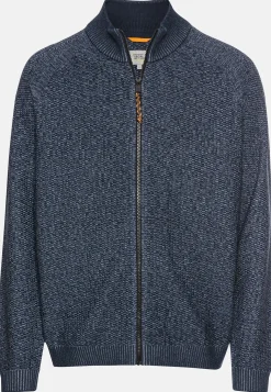 Strickjacke mit Reißverschluss