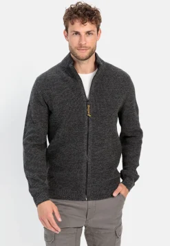 Strickjacke mit Reißverschluss