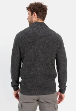 Strickjacke mit Reißverschluss