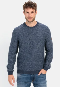 Strickpullover aus einem Baumwollmix