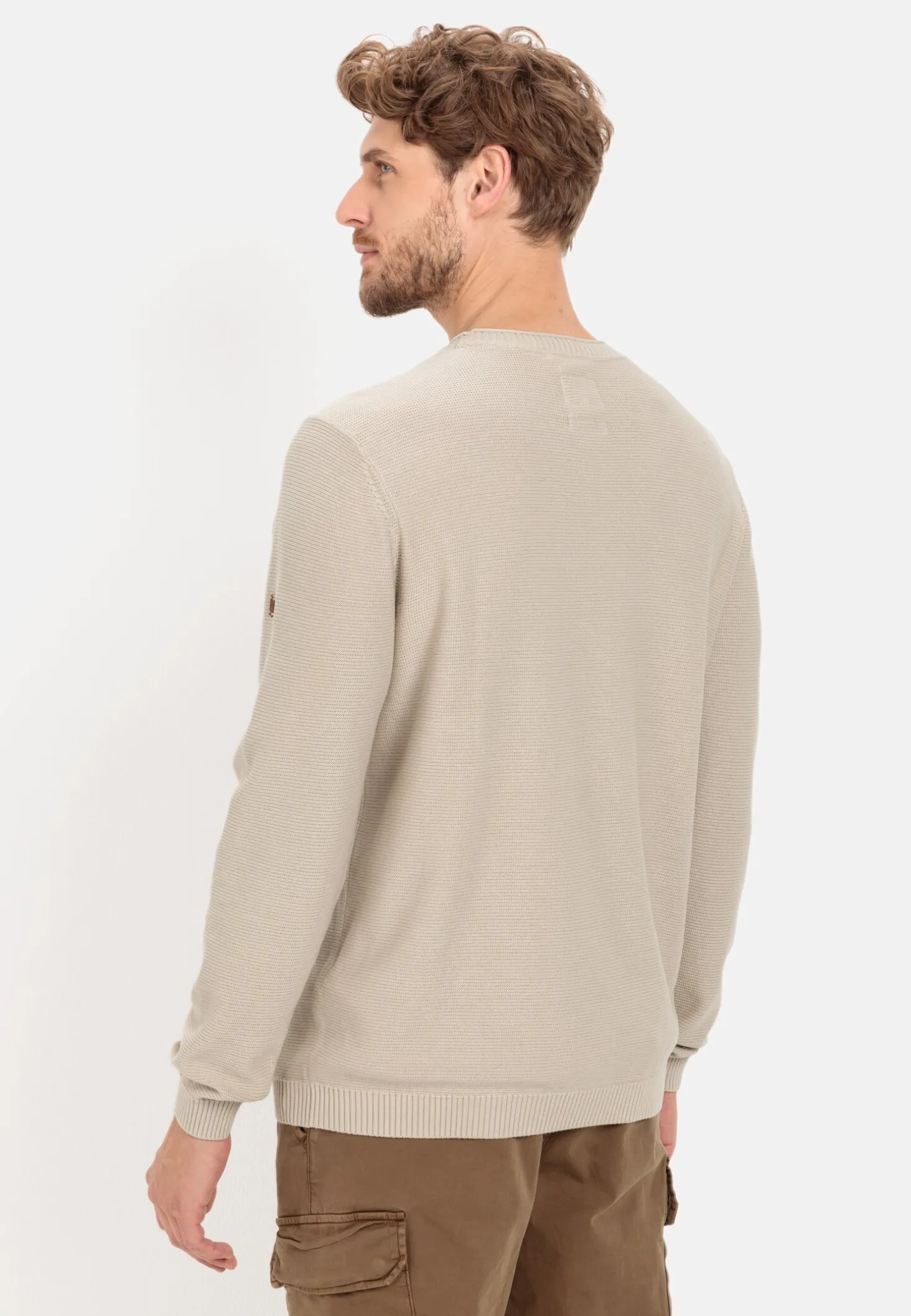 Strickpullover aus Organic Cotton