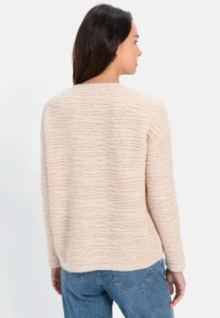 Strickpullover aus recyceltem Polyester