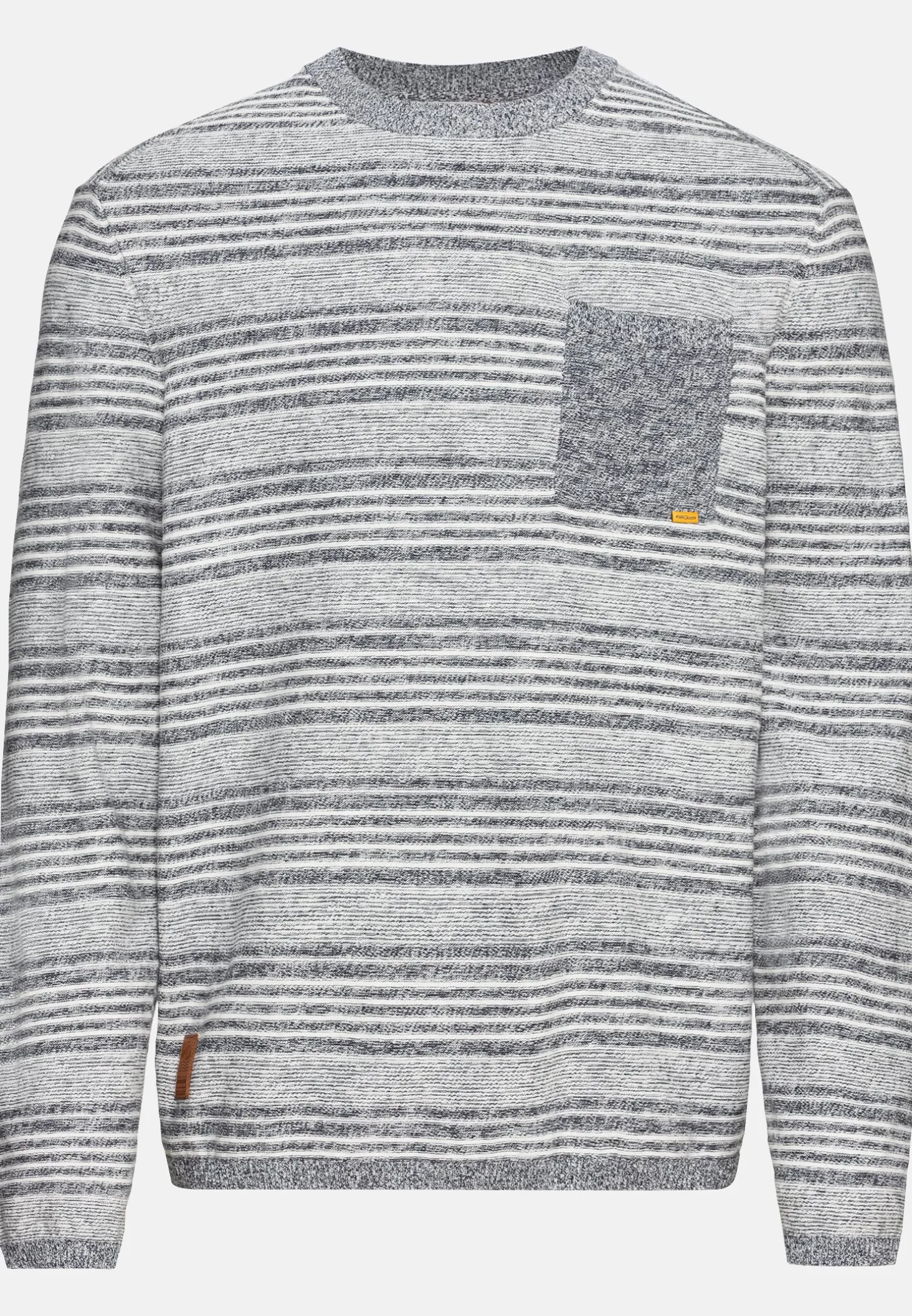 Strickpullover im Streifenmuster