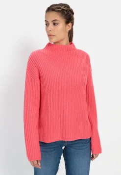 Strickpullover mit Rollkragen