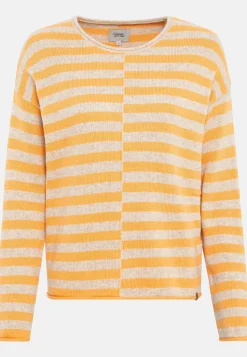 Strickpullover mit Streifenmuster