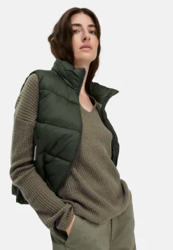 Strickpullover mit V-Ausschnitt