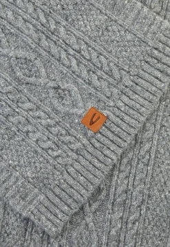 Strickschal aus hochwertiger Merino- und Alpakawolle