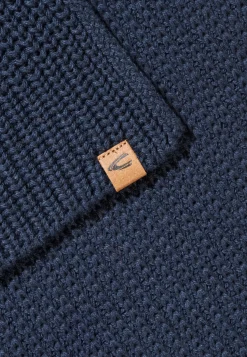 Strickschal aus reiner Baumwolle