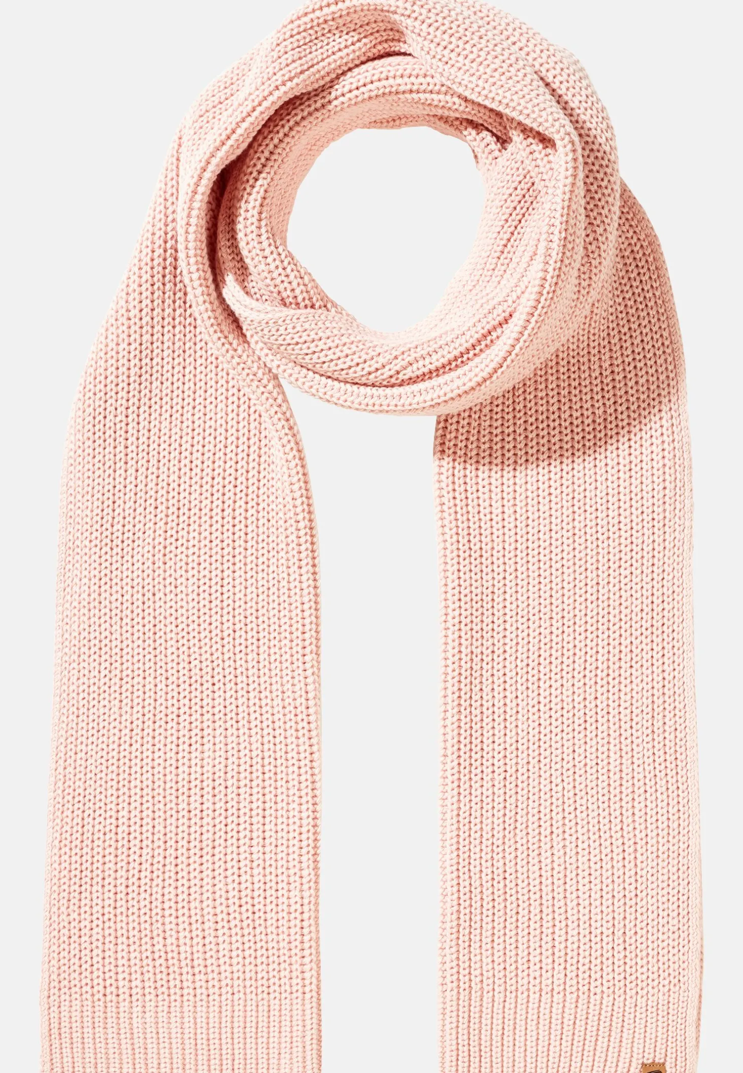 Strickschal aus reiner Baumwolle