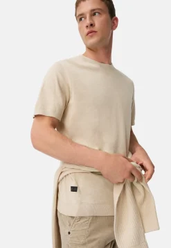 Strickshirt aus reiner Baumwolle