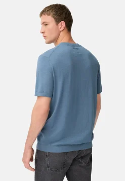 Strickshirt aus reiner Baumwolle