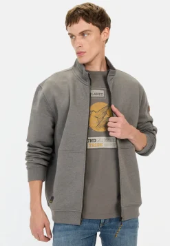 Sweatjacke aus einem Baumwollmix