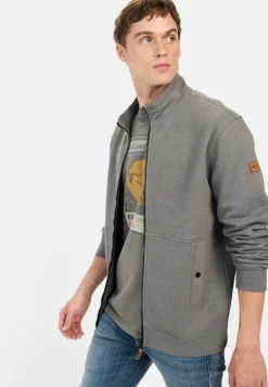 Sweatjacke aus einem Baumwollmix