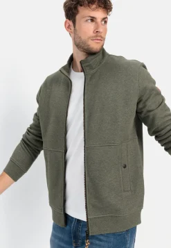 Sweatjacke aus einem Baumwollmix