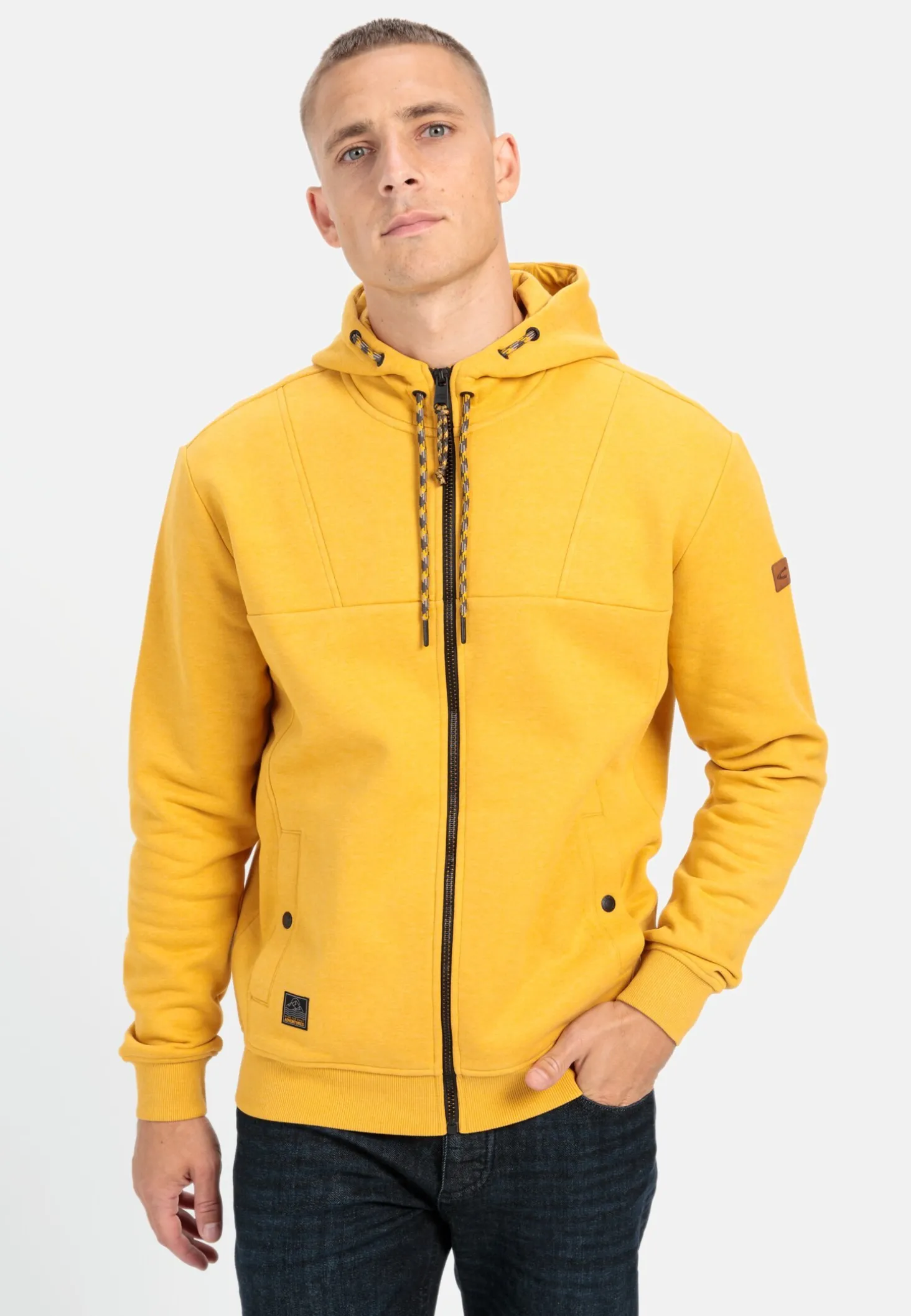 Sweatjacke aus einem Organic Cotton mix