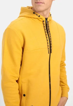 Sweatjacke aus einem Organic Cotton mix