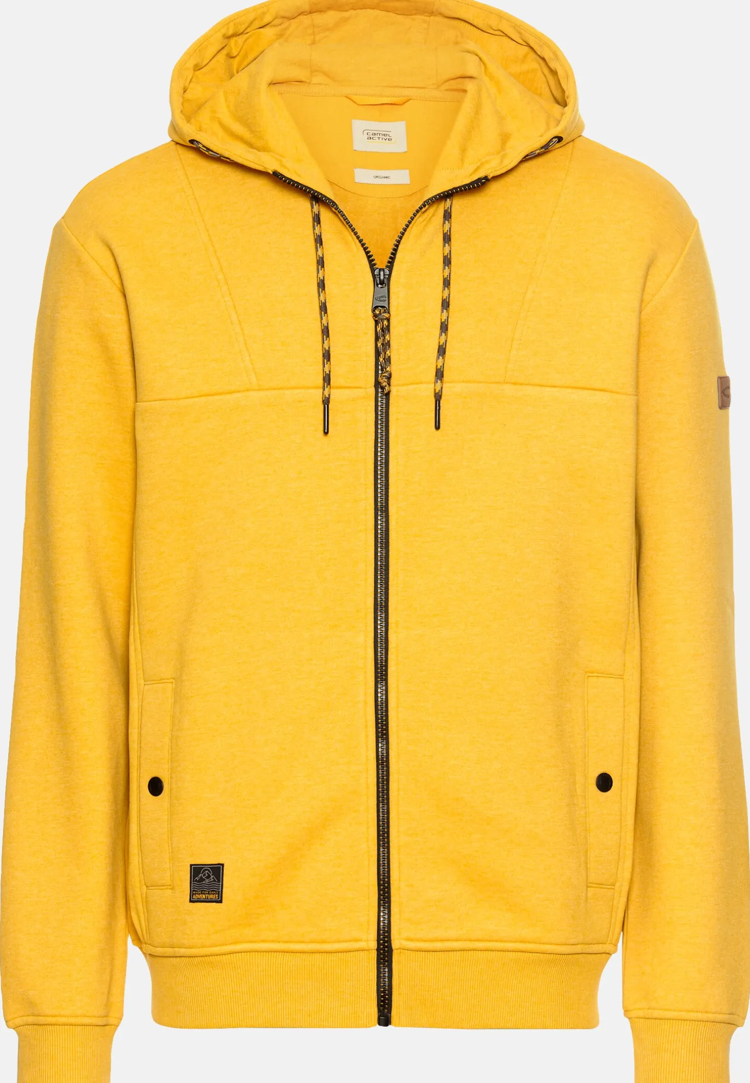 Sweatjacke aus einem Organic Cotton mix