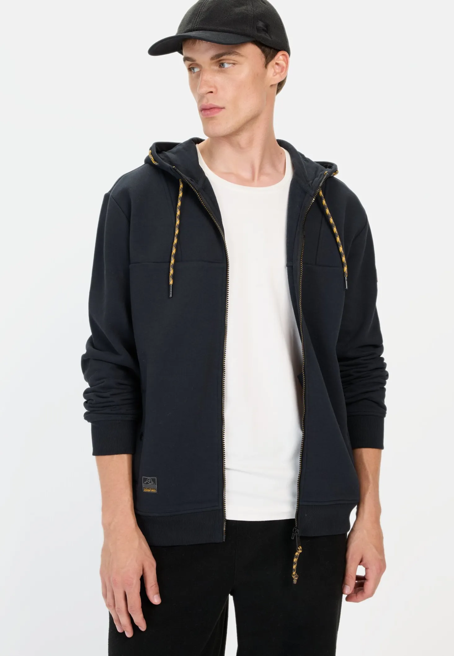 Sweatjacke aus einem Organic Cotton mix