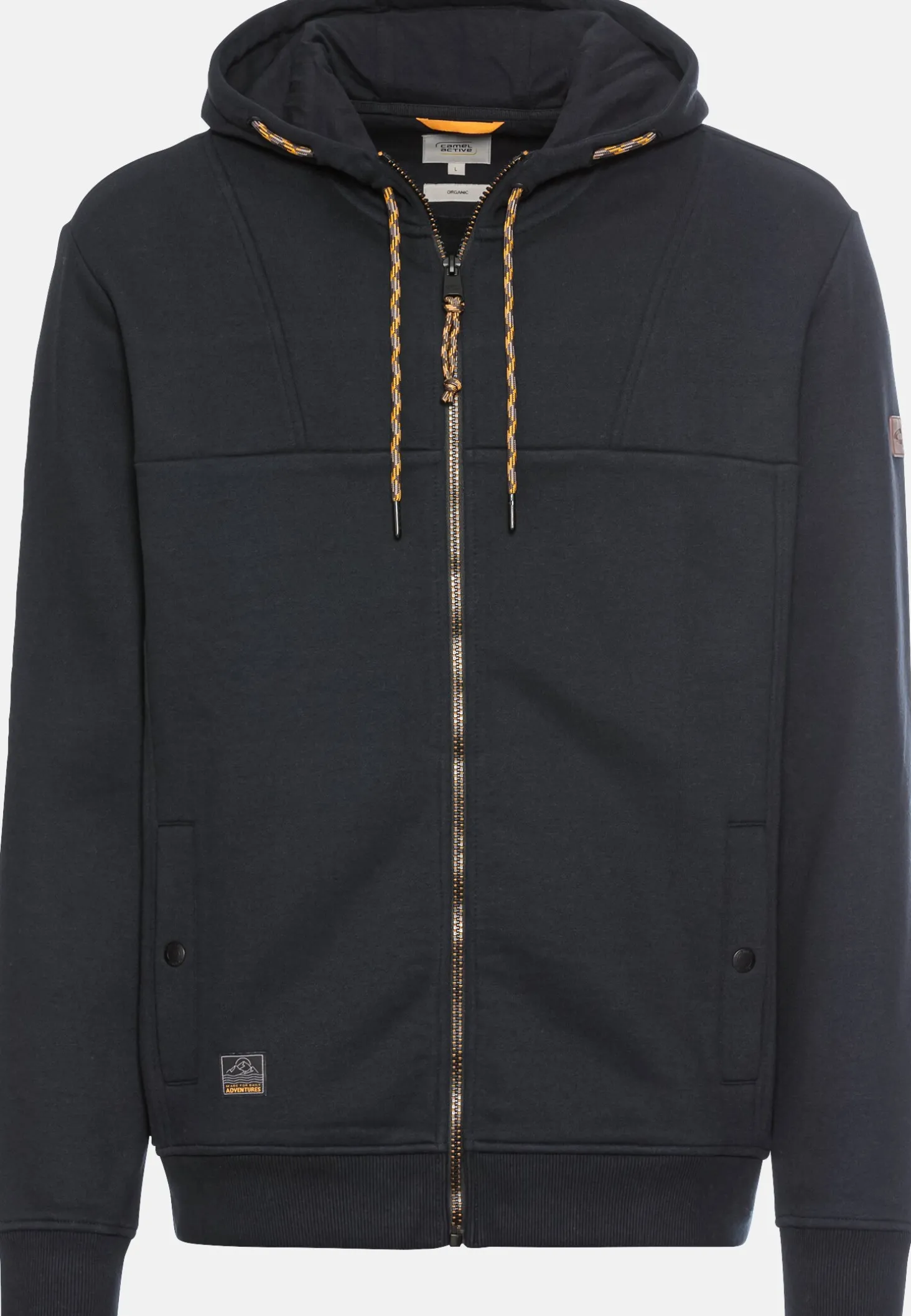 Sweatjacke aus einem Organic Cotton mix