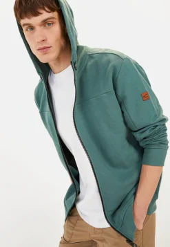 Sweatjacke mit Kapuze