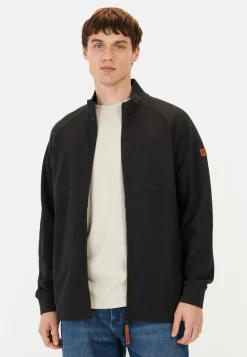 Sweatjacke mit Stehkragen