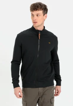 Sweatjacke mit Stehkragen