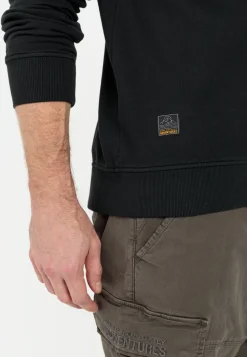 Sweatjacke mit Stehkragen